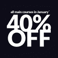 Get 40% off when you visit…